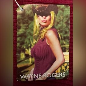 NWT Vintage Wayne Rogers Sweater